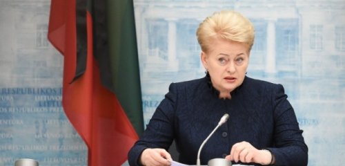 Грибаускайте сформулировала внешнеполитические задачи Литвы на 2018 год - «Европа»