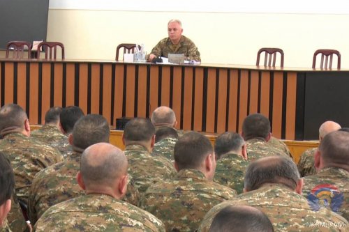 В Армии обороны Арцаха состоялось служебное совещание - «Новости Армении»