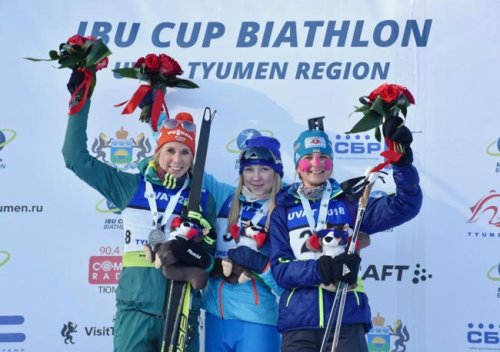 Юлия Журавок – бронзовый призер в спринте на этапе Кубка IBU в Увате - «Биатлон»