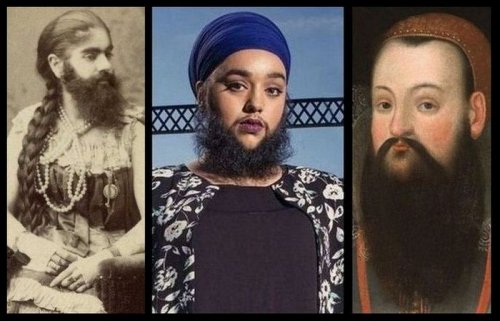 Десятка бородатых женщин разных времен ! - «Фото»