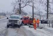 Ледяной дождь в Канаде привел к 550 авариям на дорогах