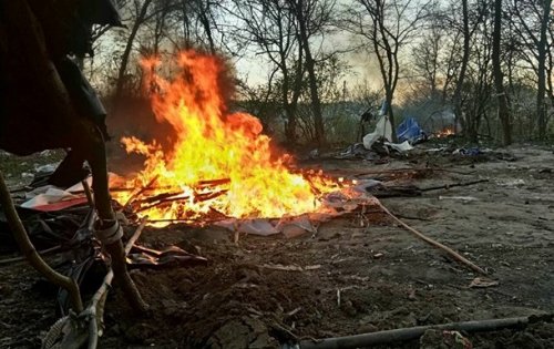 Погром лагеря ромов в Киеве: полиция открыла два дела