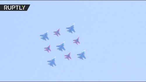 В Кубинке прошла репетиция воздушной части парада Победы — 2018  - (ВИДЕО)
