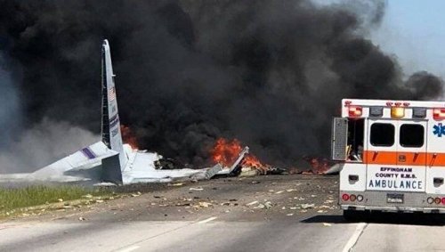 Не вытянул? В США потерпел крушение С-130 "Геркулес" Национальной гвардии - «Военные действия»