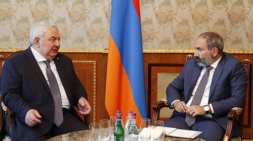 Никол Пашинян и Юрий Хачатуров обсудили вопросы повышения эффективности взаимодействия в рамках ОДКБ - «Новости Армении»