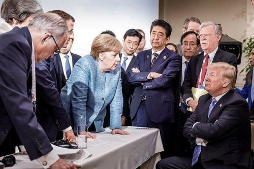 Трамп объяснил фото с G7: «СМИ показывают только плохие фотографии» - «Европа»