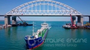 Адвокат из Украины восхитилась прекрасным Крымским мостом - «Керчь»