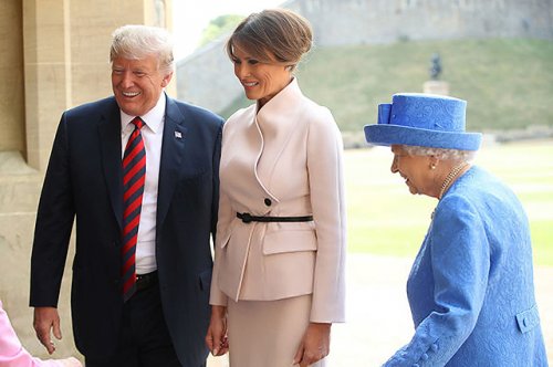 Дональд и Мелания Трамп встретились с королевой Елизаветой II в Виндзорском замке - «Культура»