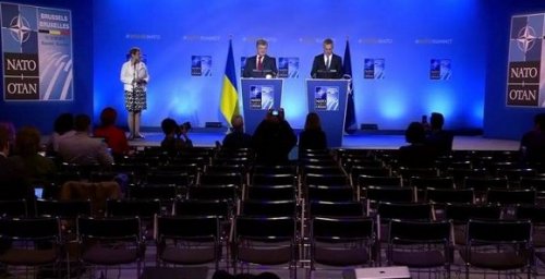 На саммите НАТО Порошенко говорил в пустой зал - «Европа»