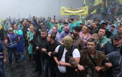 Накал протеста владельцев «евроблях» в Киеве растет - «Транспорт»