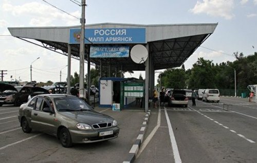 Украина закрыла два пункта пропуска машин из Крыма - «Транспорт»
