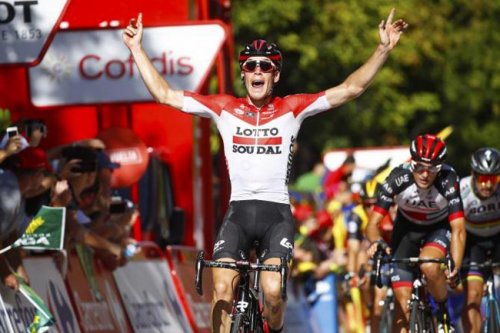 Бельгиец Валлайс выиграл 18-й этап «Вуэльты Испании» - «Велоспорт»