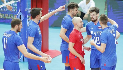 Российские волейболисты обыграли голландцев на чемпионате мира - «Новости дня»