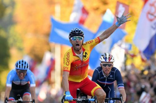 Испанец Вальверде – чемпион мира в групповой гонке: Гривко не финишировал - «Велоспорт»