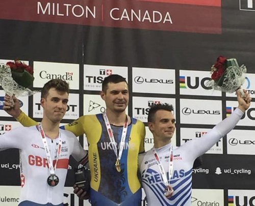 Виталий Гринив победил в скрэтче на этапе КМ в Канаде - «Велоспорт»