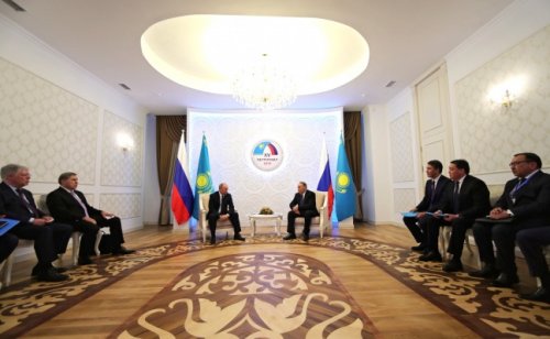 Путин: Казахстан может занять первое место среди экономических партнеров РФ - «Белоруссия»