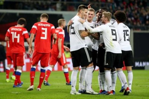 Германия разгромила Россию, у которой в календаре осталась только одна игра - «Спорт»
