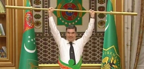 Президент Туркмении стал объектом насмешек в США - «США»