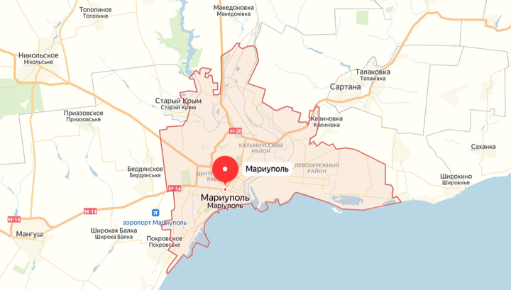 Мариуполь последние новости карта боевых действий