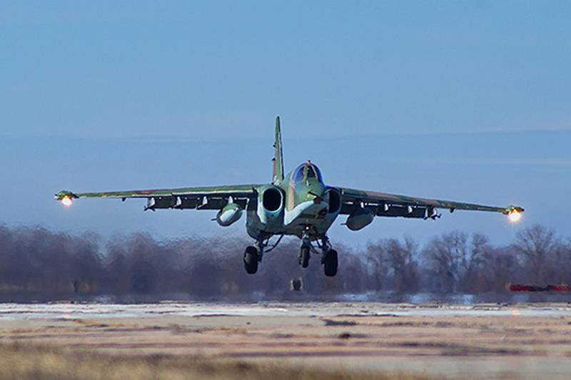 Бомбардировщик в ставрополье. Су-25см3 Штурмовик.