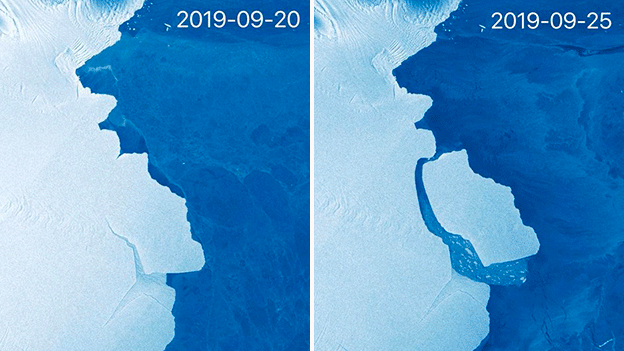 В Восточной Антарктиде откололся айсберг весом 315 млрд тонн - «Латинская Америка»
