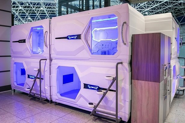 Десять капсул для сна: в аэропорту Сочи открылся уникальный отель - «Технологии»