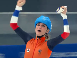 Олимпиада 2022. Голландская конькобежка Схаутен – трехкратная олимпийская чемпионка (+Видео) - «Спорт»